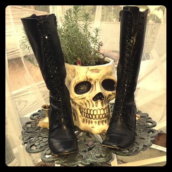 Vintage Shoes - 🦇Freelance Classics Victorian Goth Boots🦇